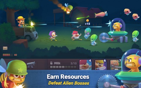 Farm Guns: Alien Clash 2018 screenshot 2