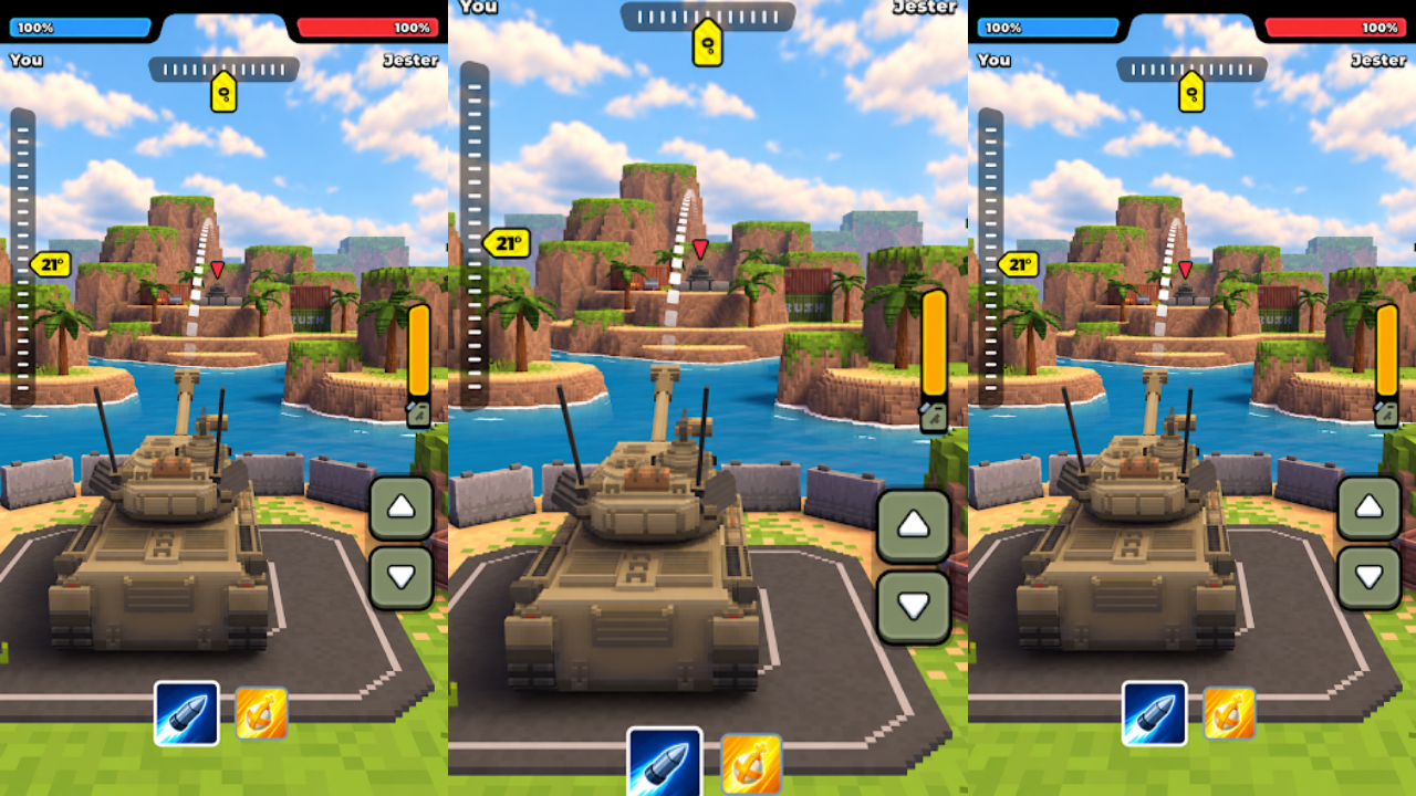 Tank Busters: Cannon Battle screenshot 1