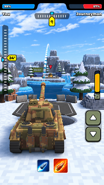 Tank Busters: Cannon Battle screenshot 2