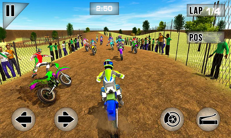 Dirt Track Racing Moto Racer vehicle selection