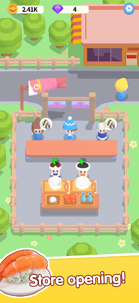 Idle Sushi House screenshot 1