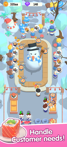 Idle Sushi House screenshot 4
