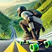 Downhill Racing: Hill Racer 3D gameplay screenshot 1