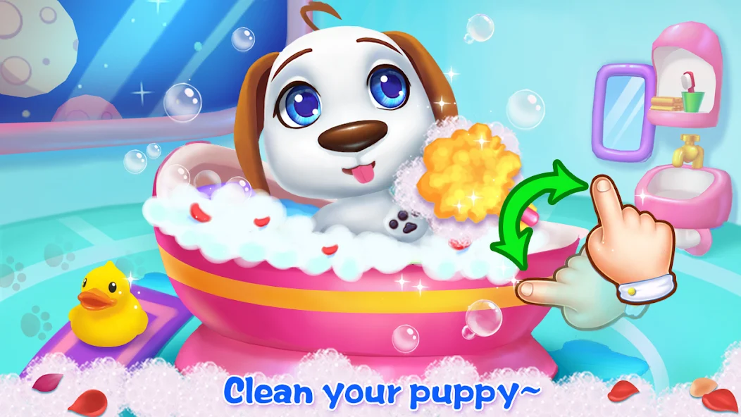 Space Puppy - Feeding & Raising Game screenshot 3