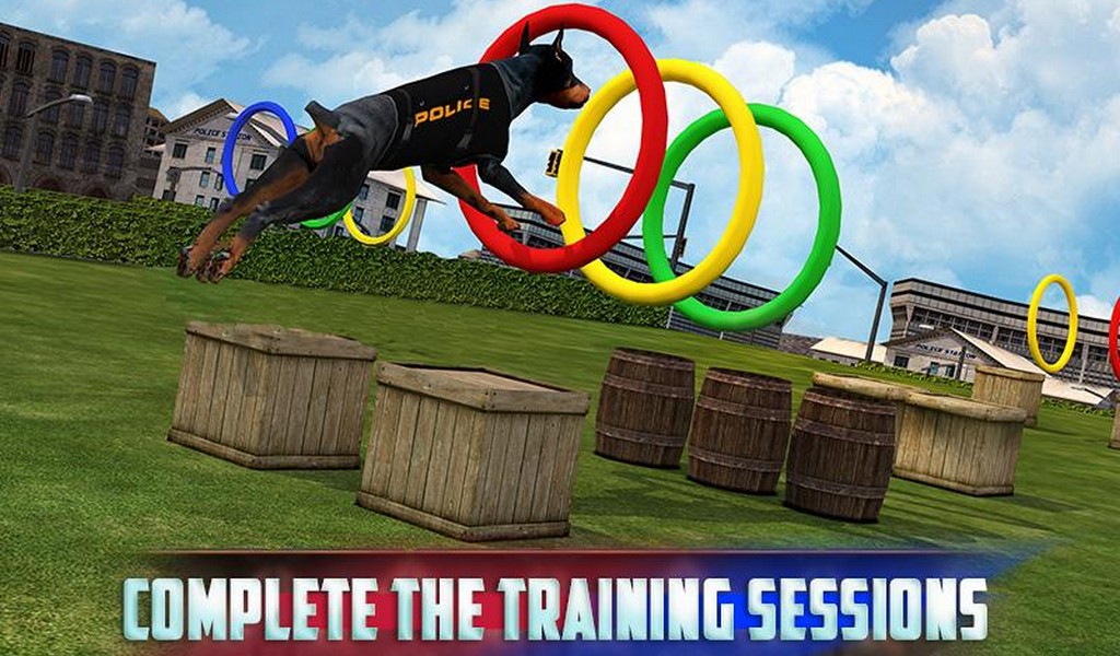 Police Dog Simulator 3D screenshot 4