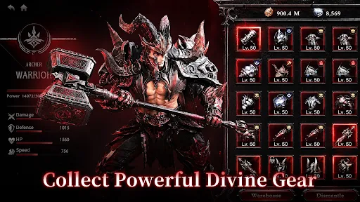 Dark Divinity RPG: Dark Rising gameplay screenshot 4