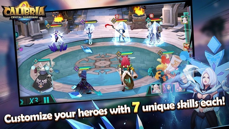 Calibria: Crystal Guardians screenshot 3