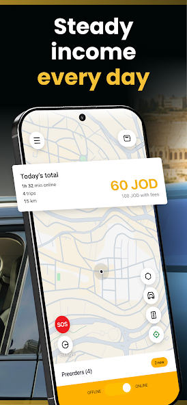 TaxiF Driver screenshot 2