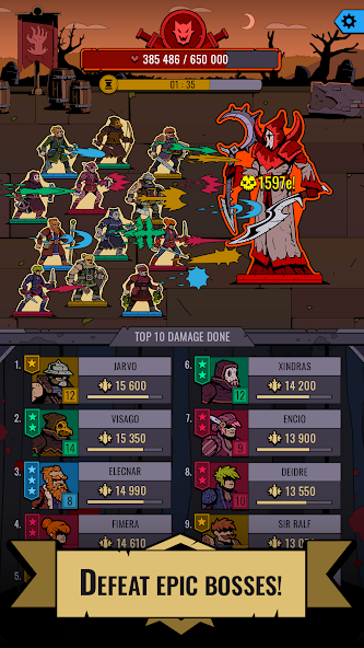 Merge Chronicles: Idle RPG screenshot 1
