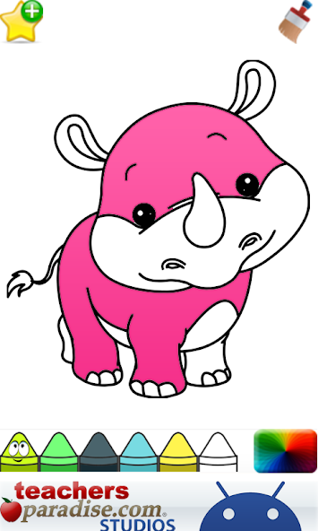 Baby Animals Coloring Book screenshot 2