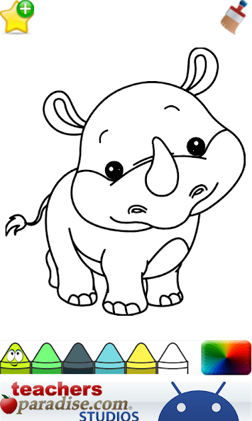 Baby Animals Coloring Book screenshot 3