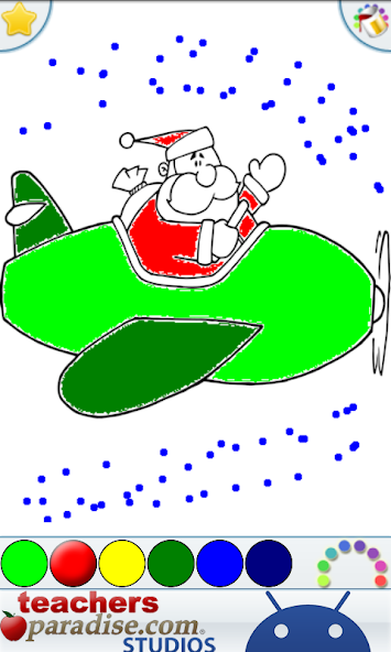 Christmas Coloring Book Games Screenshot 2