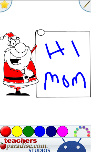 Christmas Coloring Book Games Screenshot 3