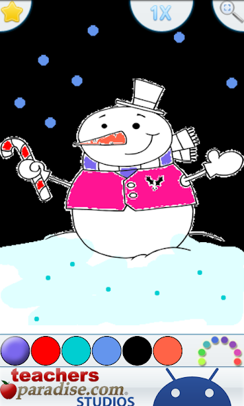 Christmas Coloring Book Games Screenshot 5