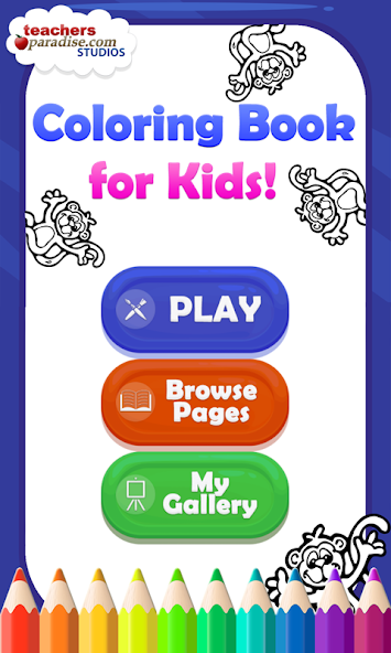 Coloring Book for Kids Screenshot 1