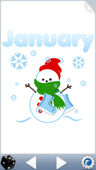 Days and Months Flashcards screenshot 2