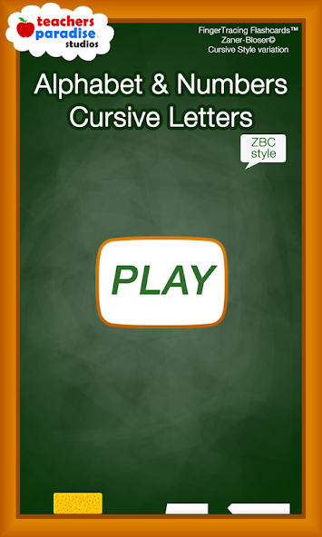 ABCs Tracing Cursive Letters ZBC screenshot 1