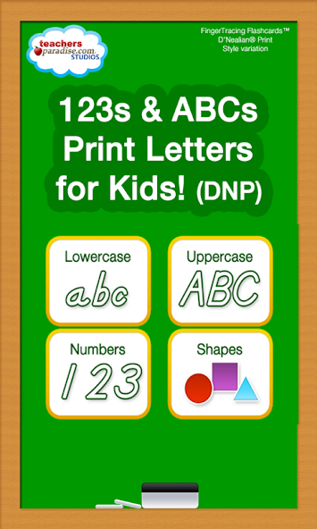 123s ABCs Kids Handwriting Game DNP Preview 1