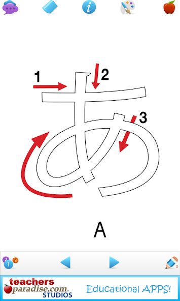 Japanese Hiragana Alphabet Handwriting screenshot 2