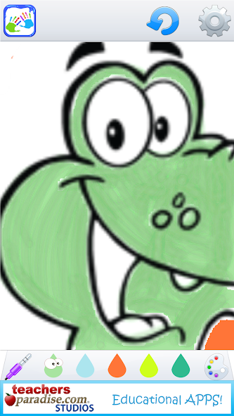 Kids Finger Painting Coloring screenshot 4