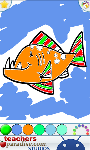 Ocean Animals Coloring Book screenshot 3