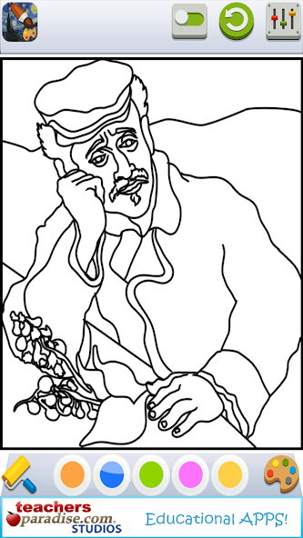 Vincent van Gogh Coloring Book screenshot 2