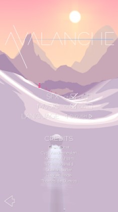 Avalanche gameplay screenshot 1