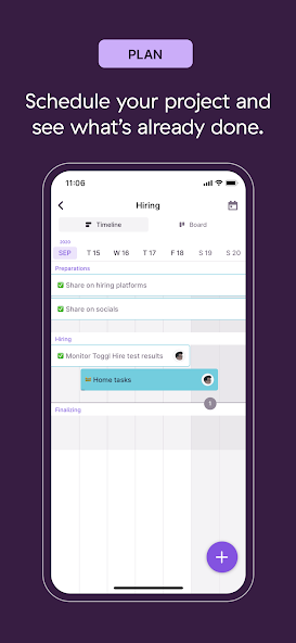 Toggl Plan screenshot 3