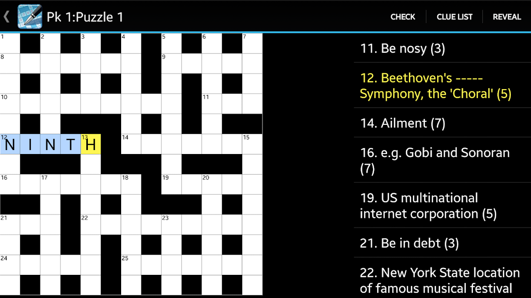 Crossword Lite screenshot 5