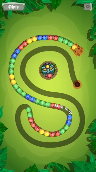 Marble Zuma Blast gameplay screenshot 4