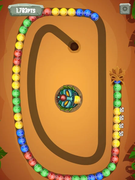 Marble Zuma Blast gameplay screenshot 5