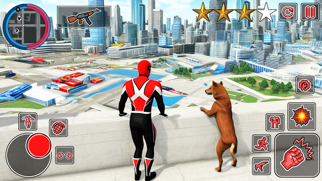 Police Fire Truck Robot Game Screenshot 1