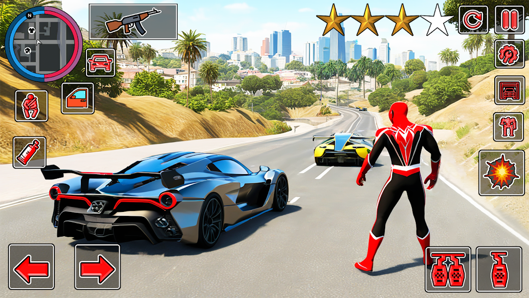 Police Fire Truck Robot Game screenshot 3