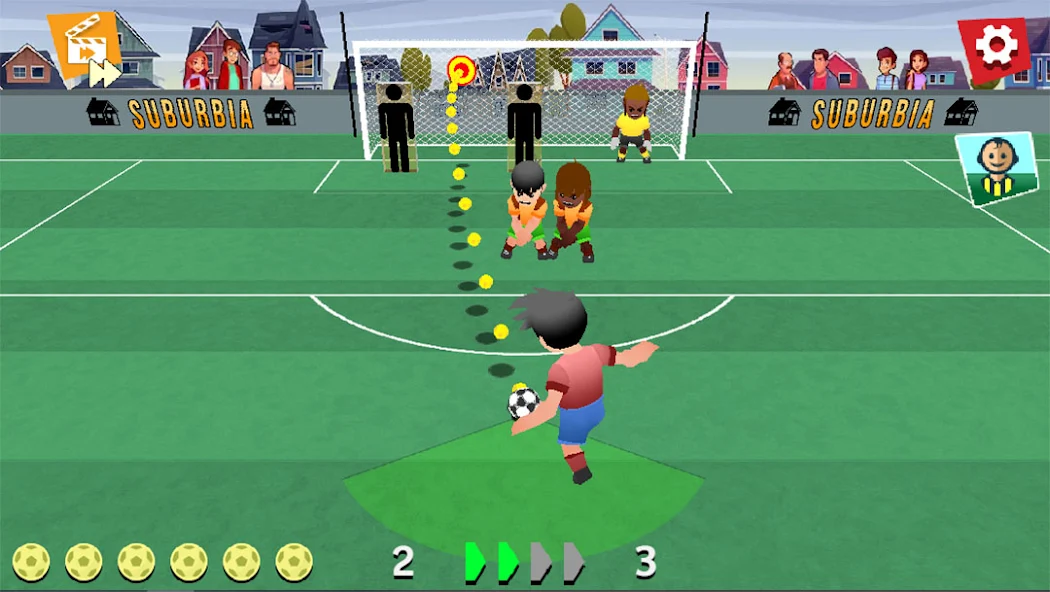 Free Kick Screamers screenshot 1