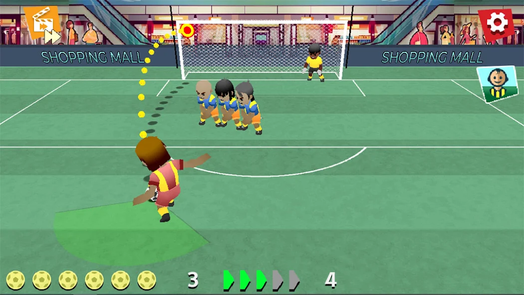 Free Kick Screamers screenshot 4