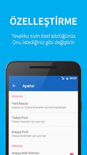 Arabic Turkish Dictionary screenshot 5