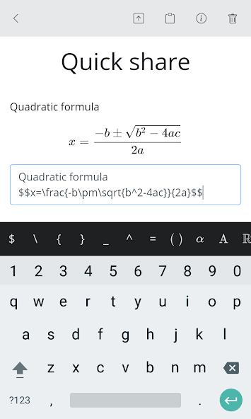 TeXEditor screenshot 1