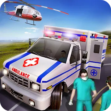 Ambulance & Helicopter Heroes 2 (MOD, Unlocked All) Screenshot 1