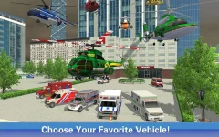Ambulance & Helicopter Heroes 2 (MOD, Unlocked All) Screenshot 5