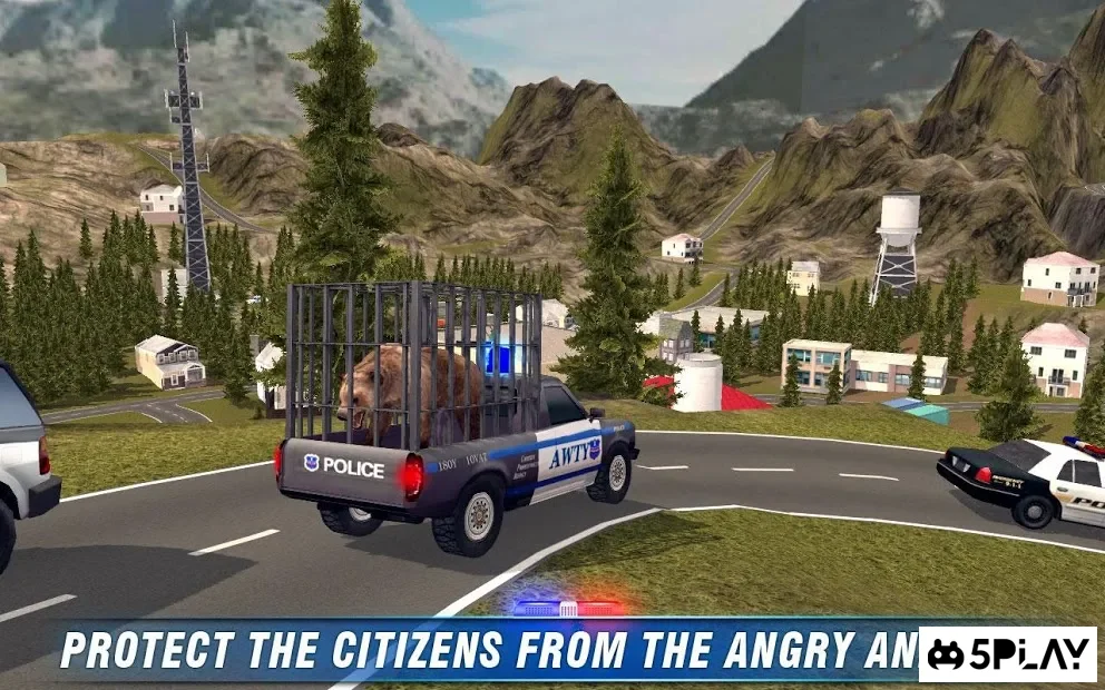 Angry Animals Police Transport