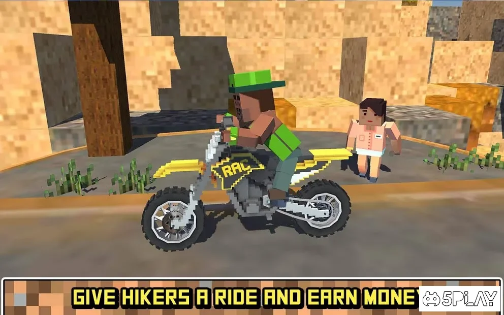 Blocky Moto Bike SIM: Summer Breeze