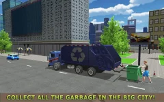 Garbage Truck Simulator PRO 2018 screenshot 2