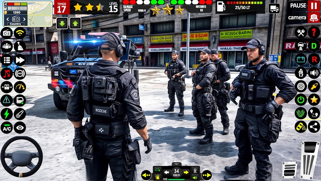 Police Car Driving Cop Game 3D screenshot 1