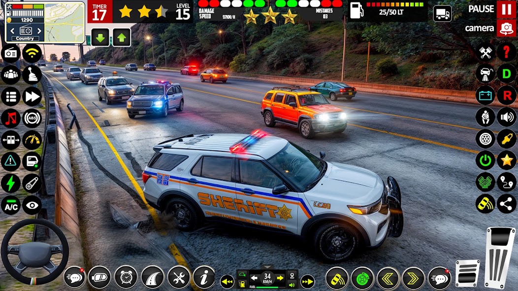 Police Car Driving Cop Game 3D screenshot 2