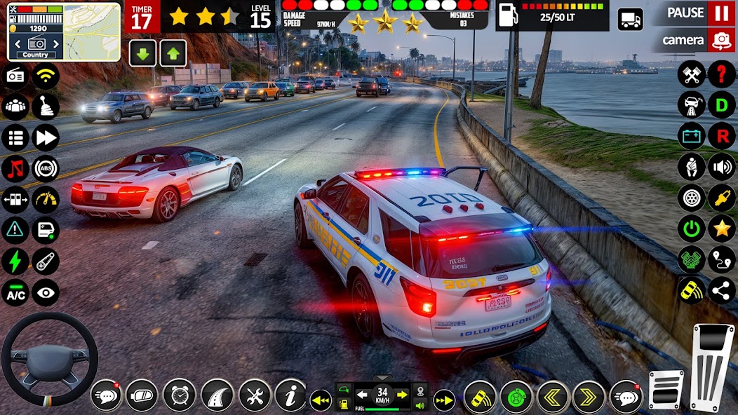 Police Car Driving Cop Game 3D screenshot 3