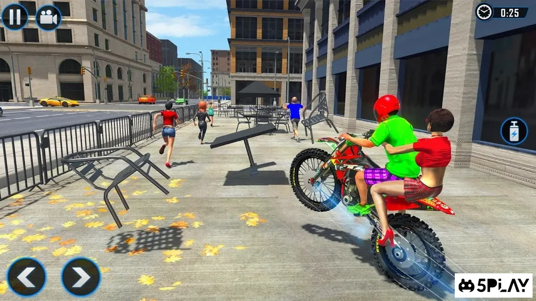Extreme Rooftop Bicycle