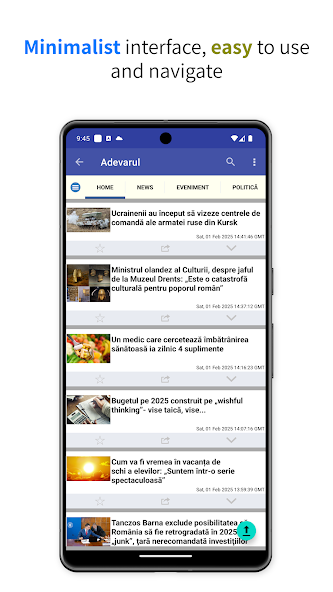News screenshot 2