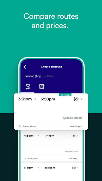 Trainline screenshot 3