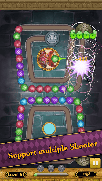 Luxor Marble Shoot: Zumba Classic screenshot 2