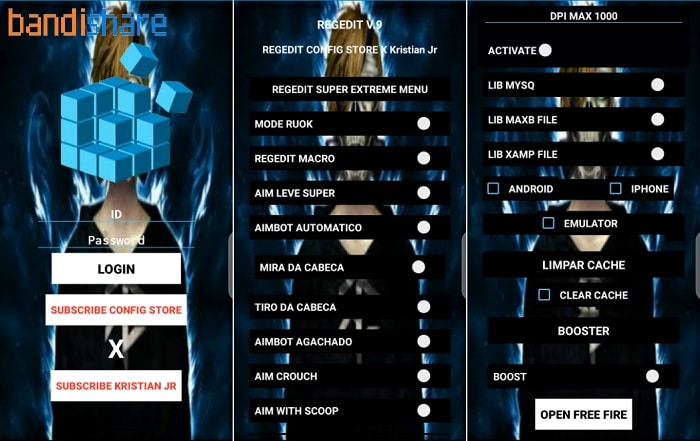 REGEDIT FF screenshot 2